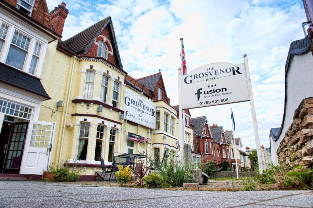 Grosvenor Hotel Rugby Bagian luar foto